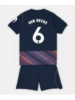 Tottenham Hotspur Jan Paul van Hecke #6 Replika Borta Kläder Barn 2026-27 Kortärmad (+ byxor)